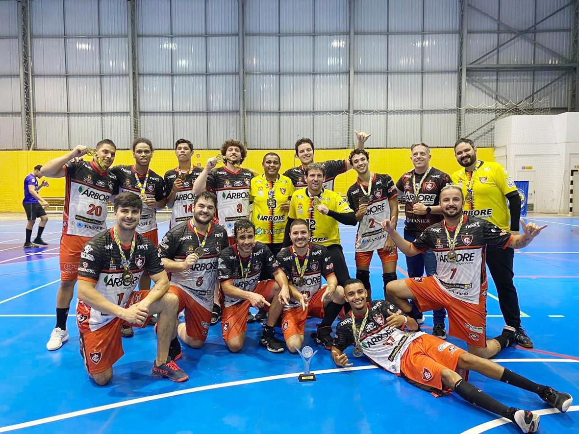 Itatiba EC/PMI é bicampeão da Copa LHESP de Handebol Adulto Masculino