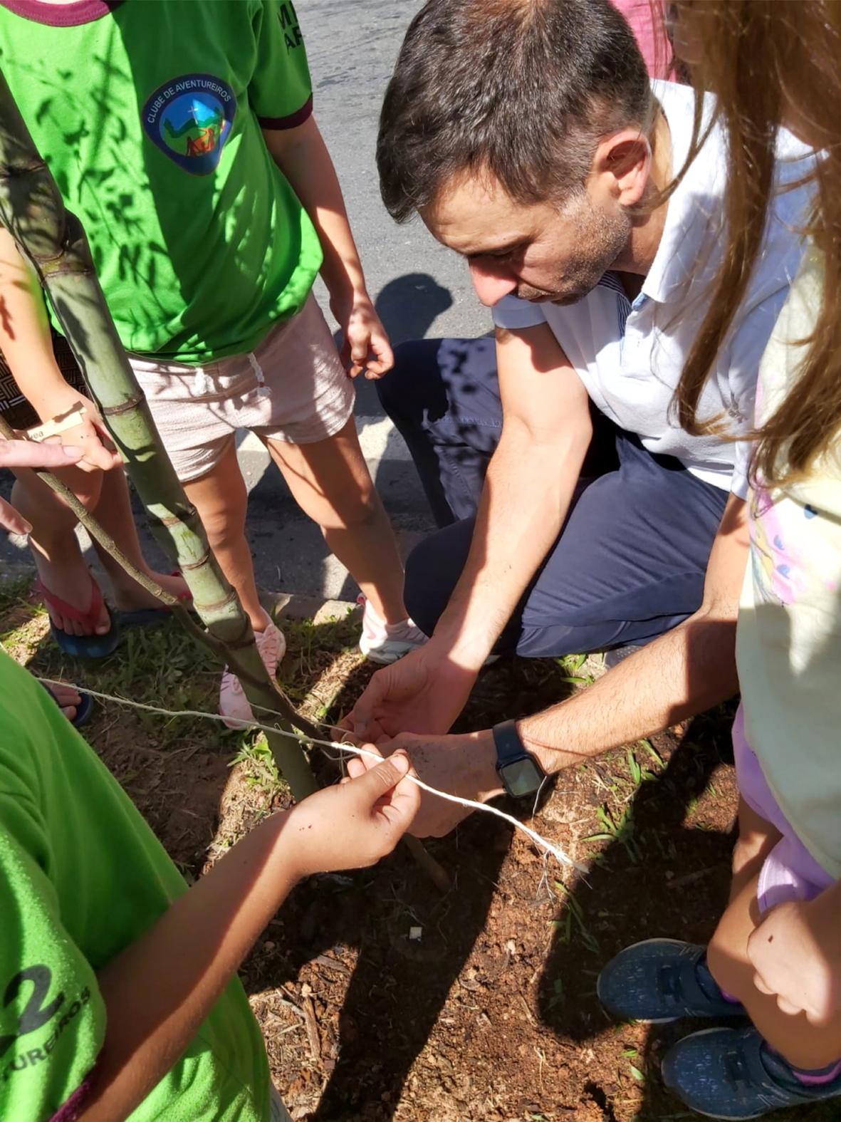 Parque da Colina ganha 90 mudas de árvores no Plantio Global 2023