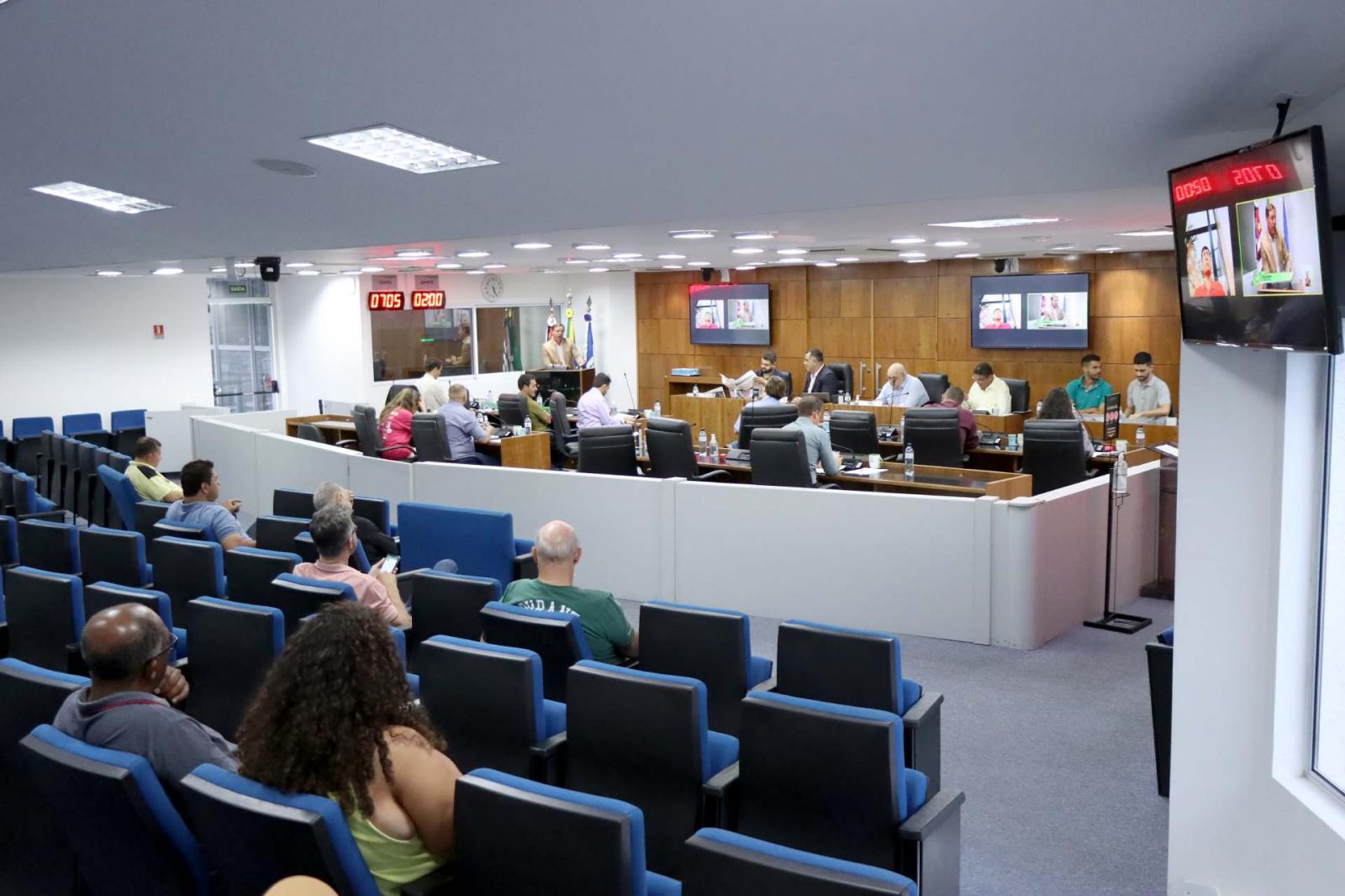Plenário aprova quatro projetos em sessões realizadas na quarta-feira