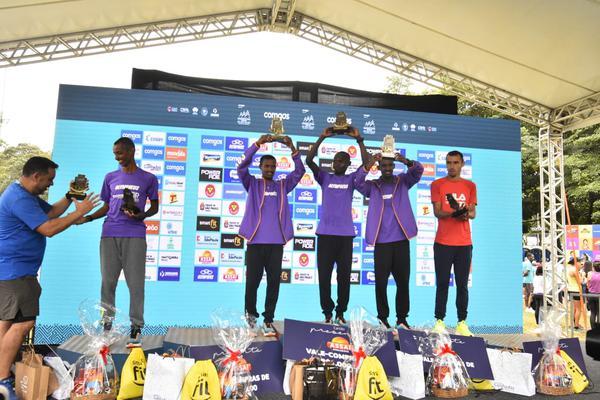 Africanos Vestus Cheboi e Yadeni Alemayehu vencem a 27ª Maratona Internacional de São Paulo