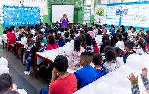 Escolas estaduais finalizam primeiro bimestre com ações que celebram a cultura de paz