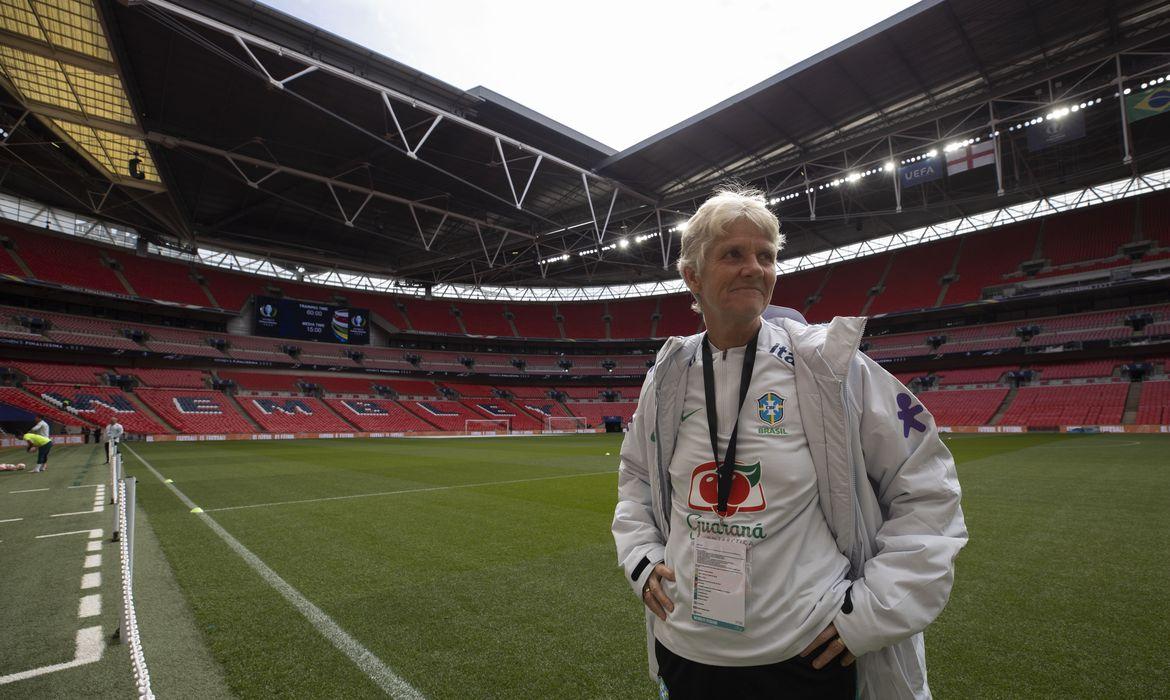 Pia Sundhage reencontra Wembley na disputa da Finalíssima