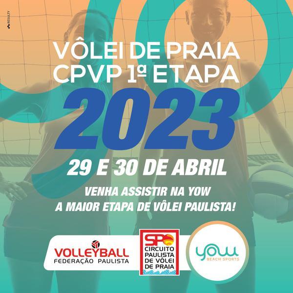 VIII Circuito Paulista de Vôlei de Praia abrirá temporada em Tatuí