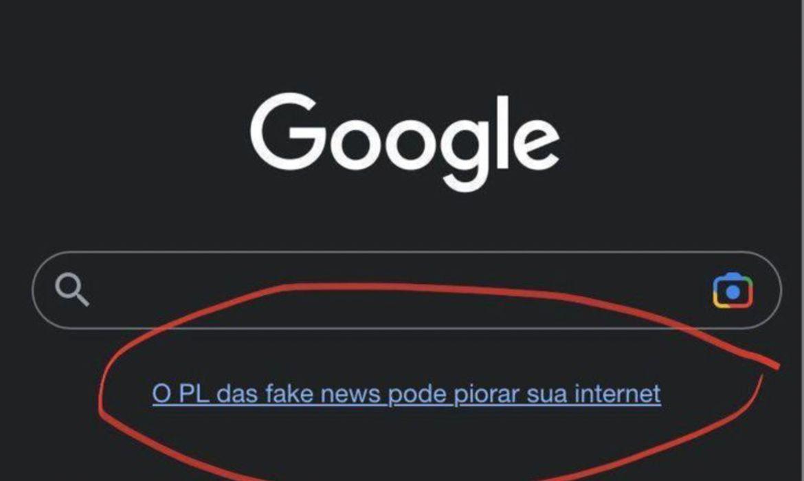 Dino quer apuração sobre campanha do Google contra PL das Fake News