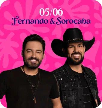 Inimigos do HP e Fernando e Sorocaba fazem show gratuito na Beleza do Bem Experience