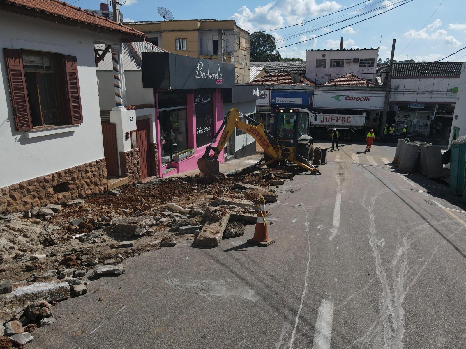 Prefeitura de Itatiba inicia revitalização do Centro