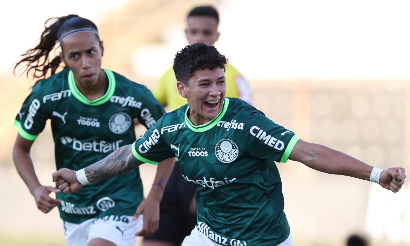 Itatibense Dudinha é destaque no Palmeiras