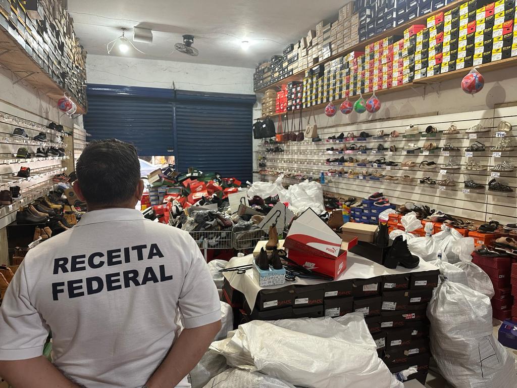 Receita Federal em Ribeirão Preto realiza sua maior apreensão de mercadorias contrafeitas dos últimos anos
