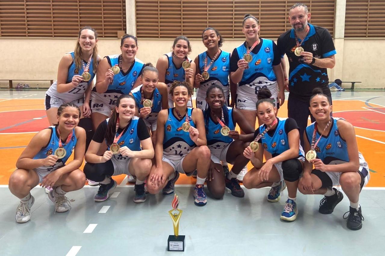 Basquete feminino de Itatiba conquista ouro estadual nos Jogos Abertos da Juventude