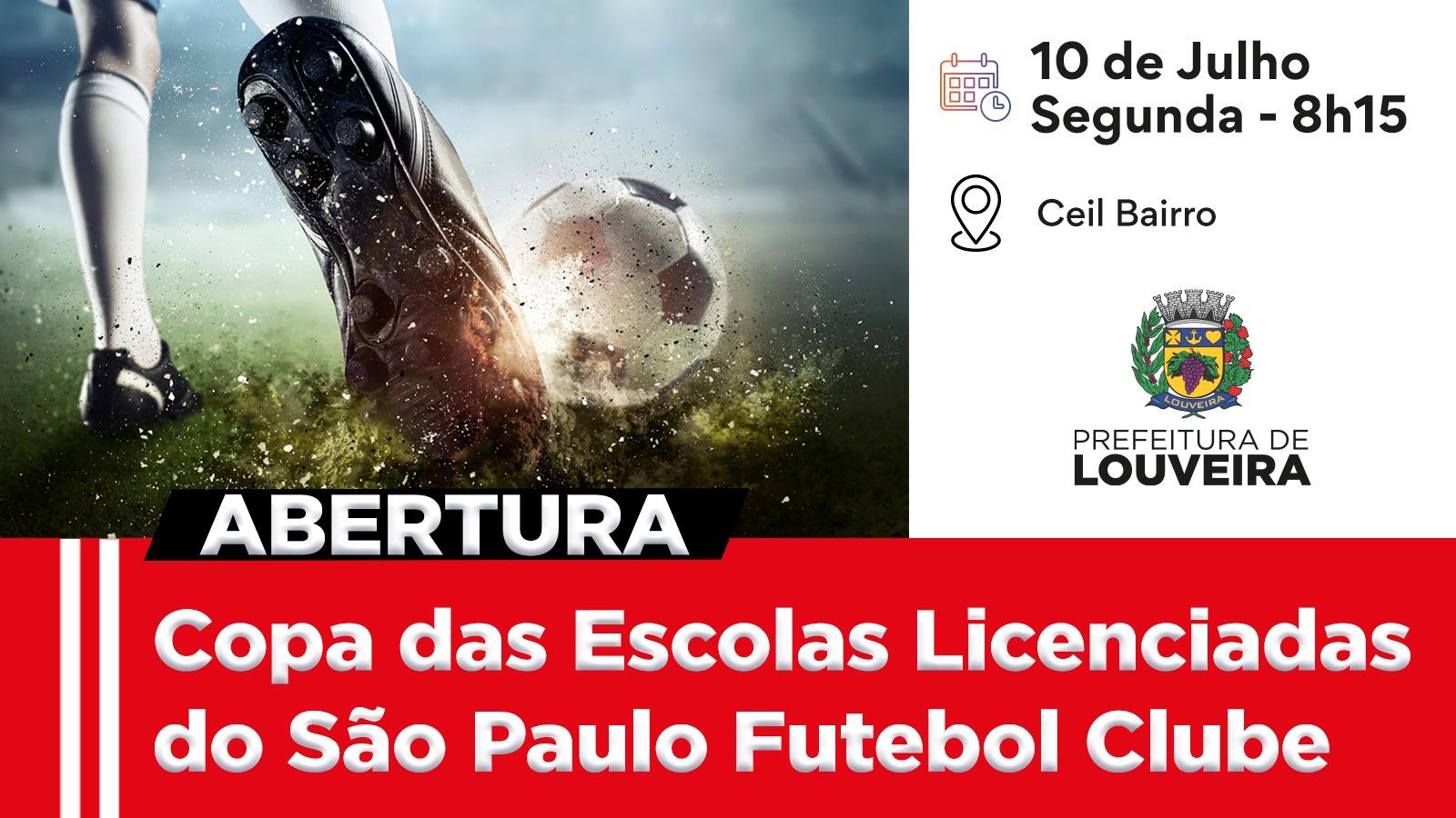 Com mais de 2 mil atletas de todo o Estado, Louveira sedia Copa das Escolinhas Licenciadas do São Paulo Futebol Clube