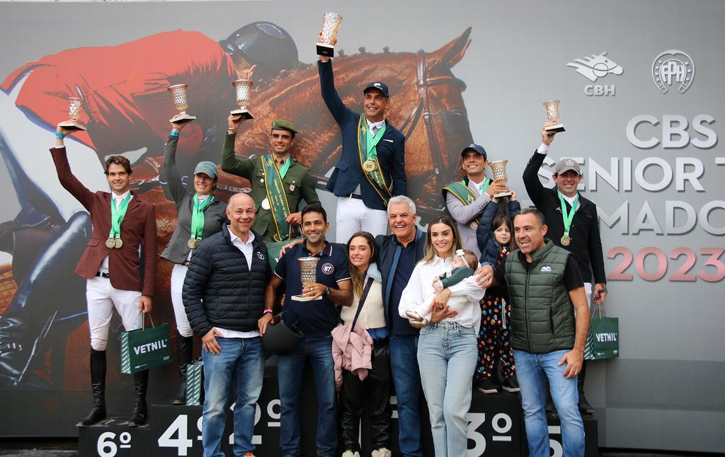 Doda Miranda fatura o Campeonato Brasileiro Senior Top 2023 e agora é penta