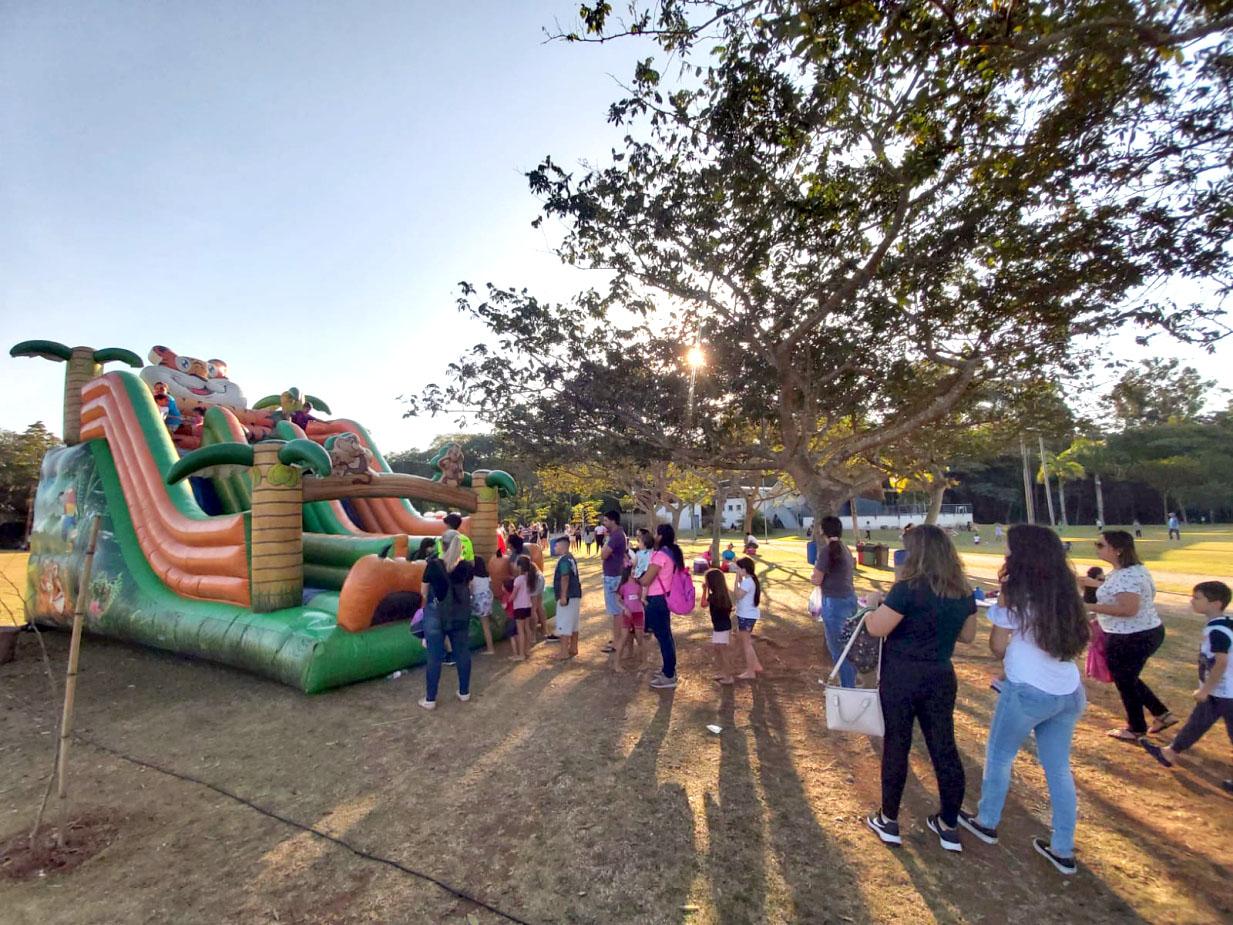 Férias no Parque seguirá até domingo com diversas atrações para as crianças