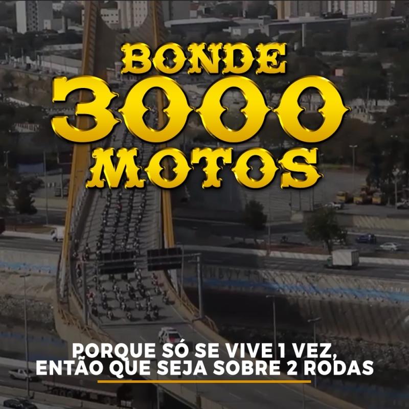 Fim de semana tem ‘Bonde das 3000 motos pela vida’ em Vinhedo