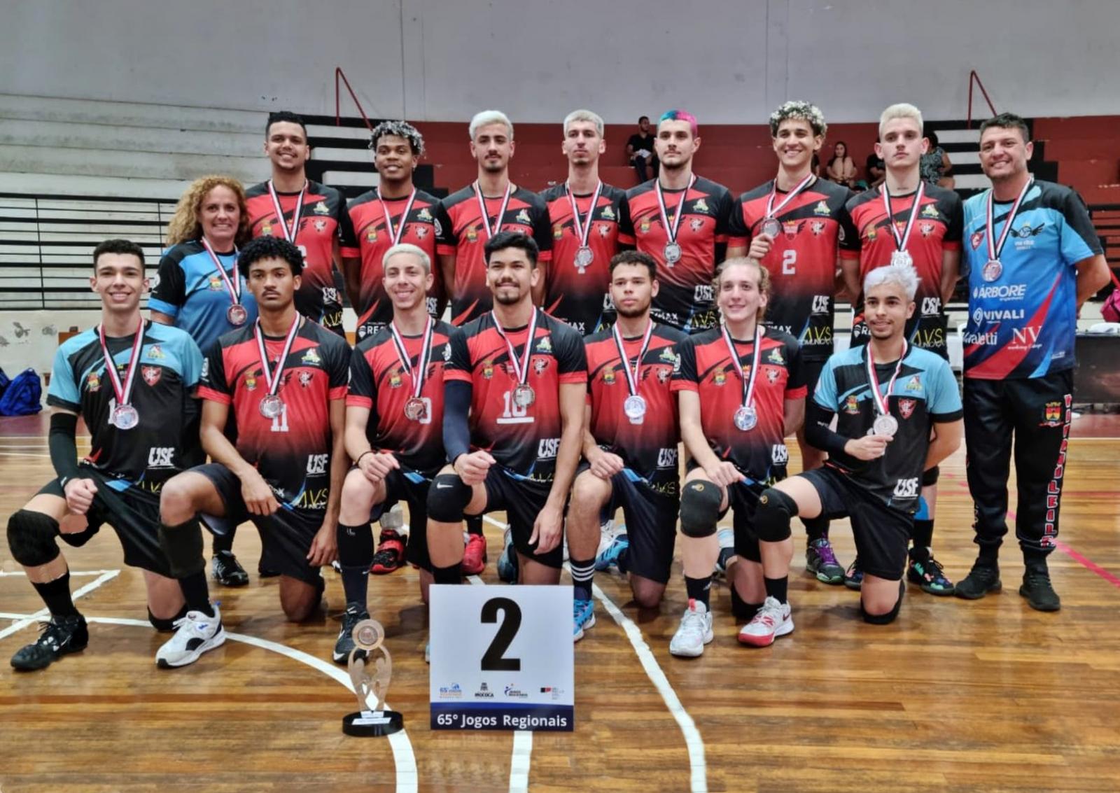 Itatiba é prata no Vôlei Masculino sub-21; bronze veio para equipes de Futsal, Ginástica e Karatê