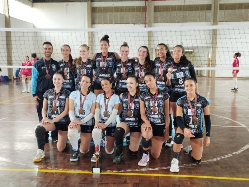 Vôlei feminino de Valinhos conquista medalha de bronze no 38° Jogos Abertos da Juventude