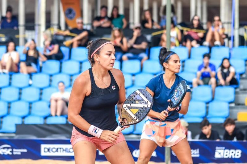 Atleta de Vinhedo, Julia Nogueira embarca para torneio de Beach Tennis em Porto Rico