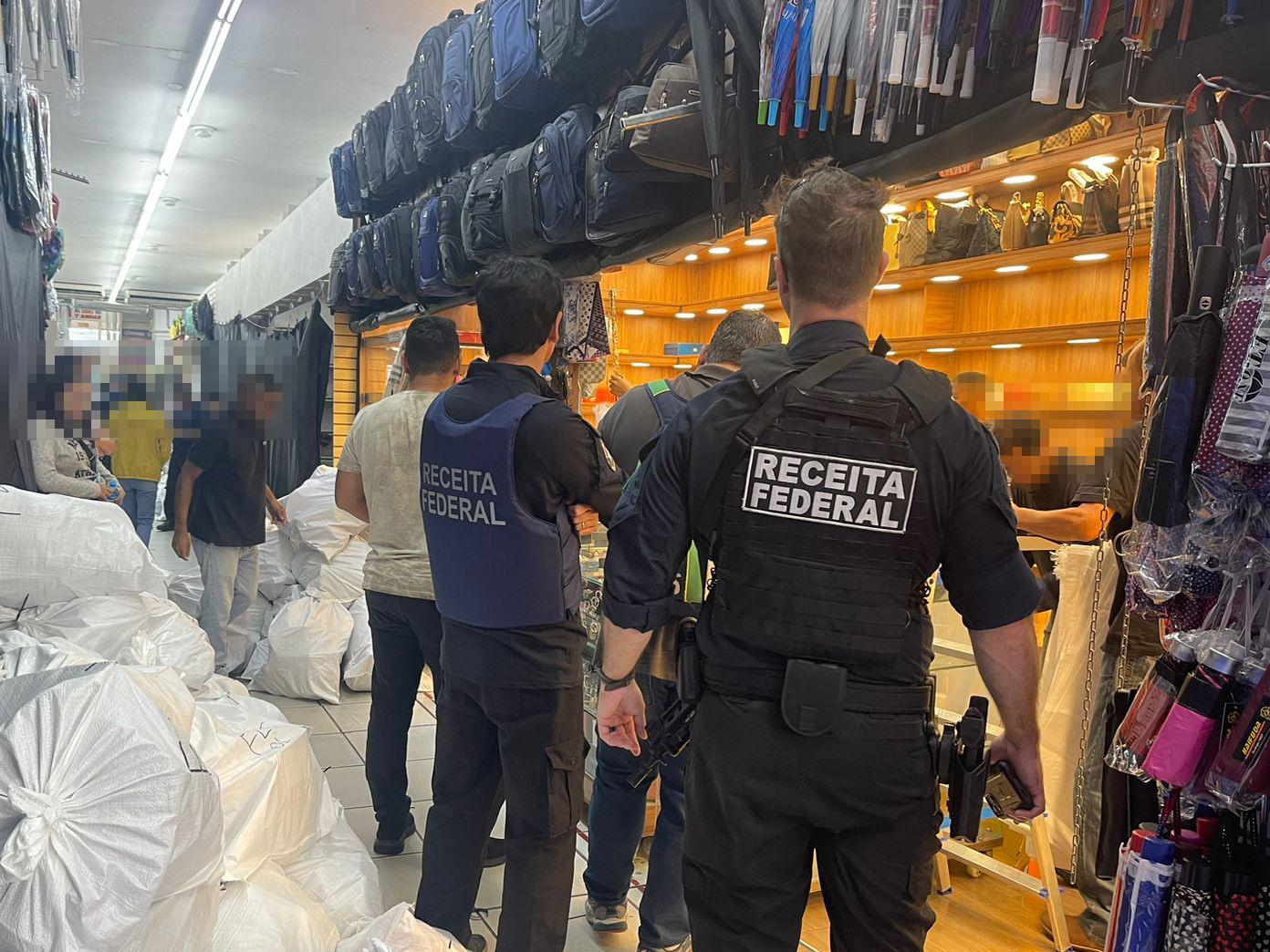 Receita Federal realiza Operação Fake Luxo 2 na cidade de São Paulo