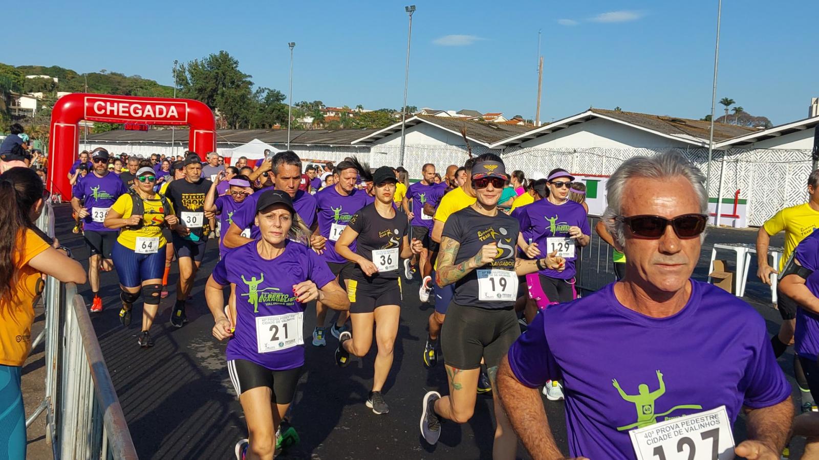 40ª Prova Pedestre Cidade de Valinhos “Atleta Alberto Evangelista” reuniu 400 participantes