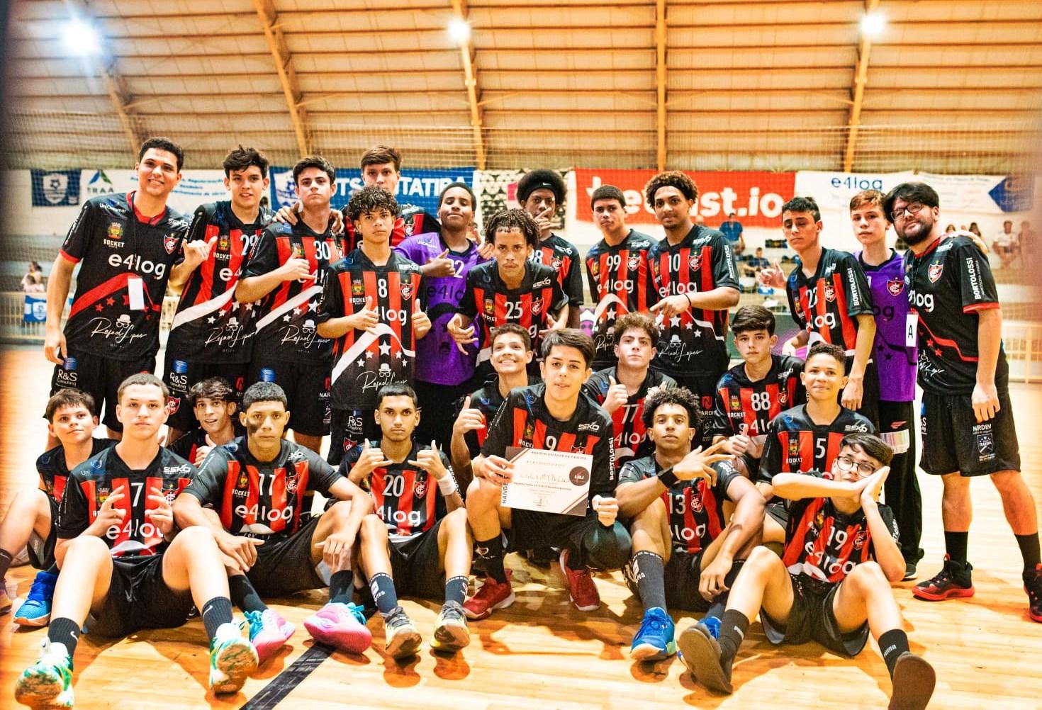 Cadete masculino do Itatiba EC/PMI disputa as semifinais da LHESP