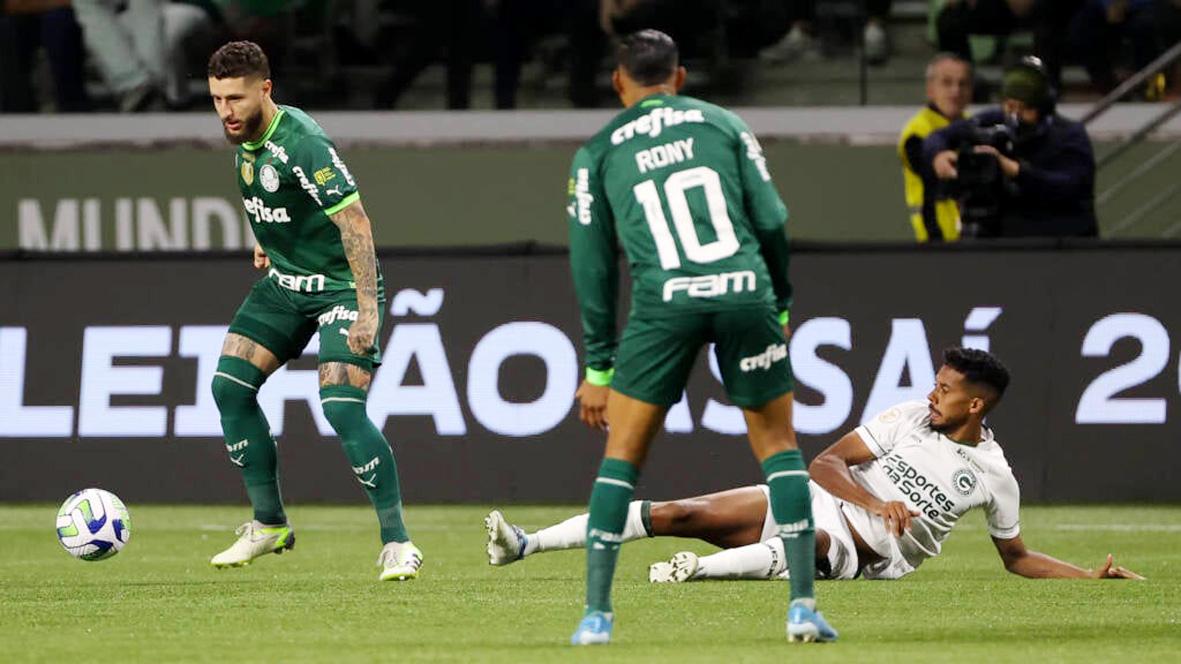  Breno Lopes marca no apagar das luzes e Palmeiras vence o Goiás