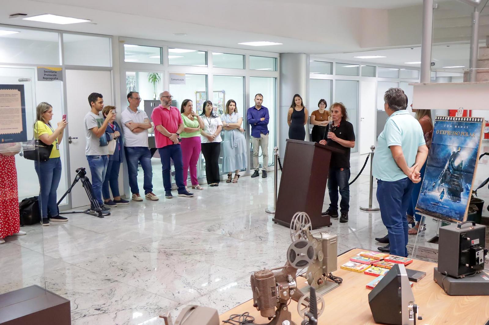 Exposição ‘Cineclube: Histórias e Memórias’ é aberta na Câmara