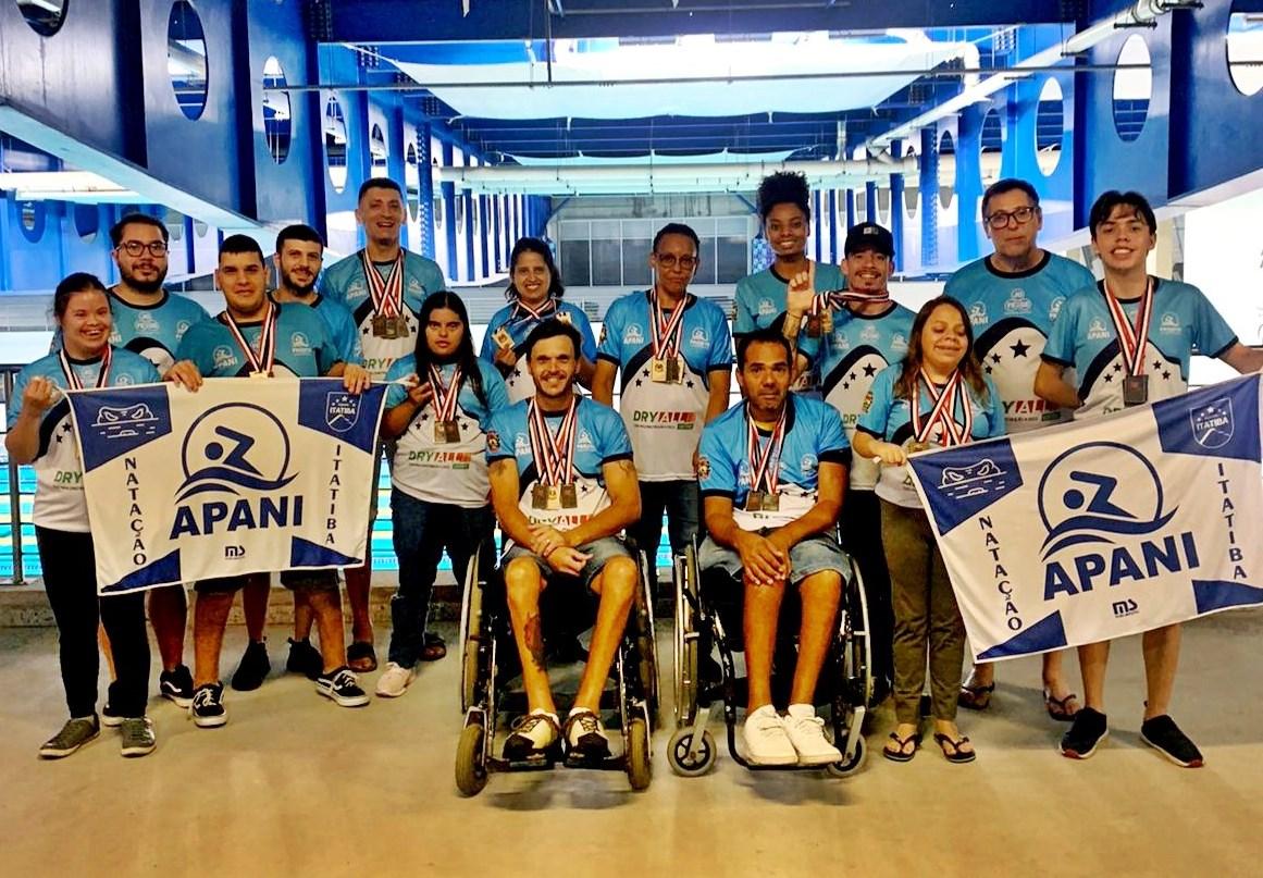 Apan Itatibense representa Itatiba no 1º Jogos Paralímpicos do Estado de SP