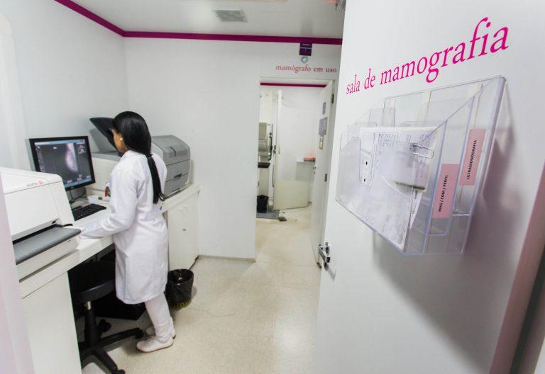 Carretas de Mamografias de SP realizam mais de 19 mil atendimentos e superam meta anual