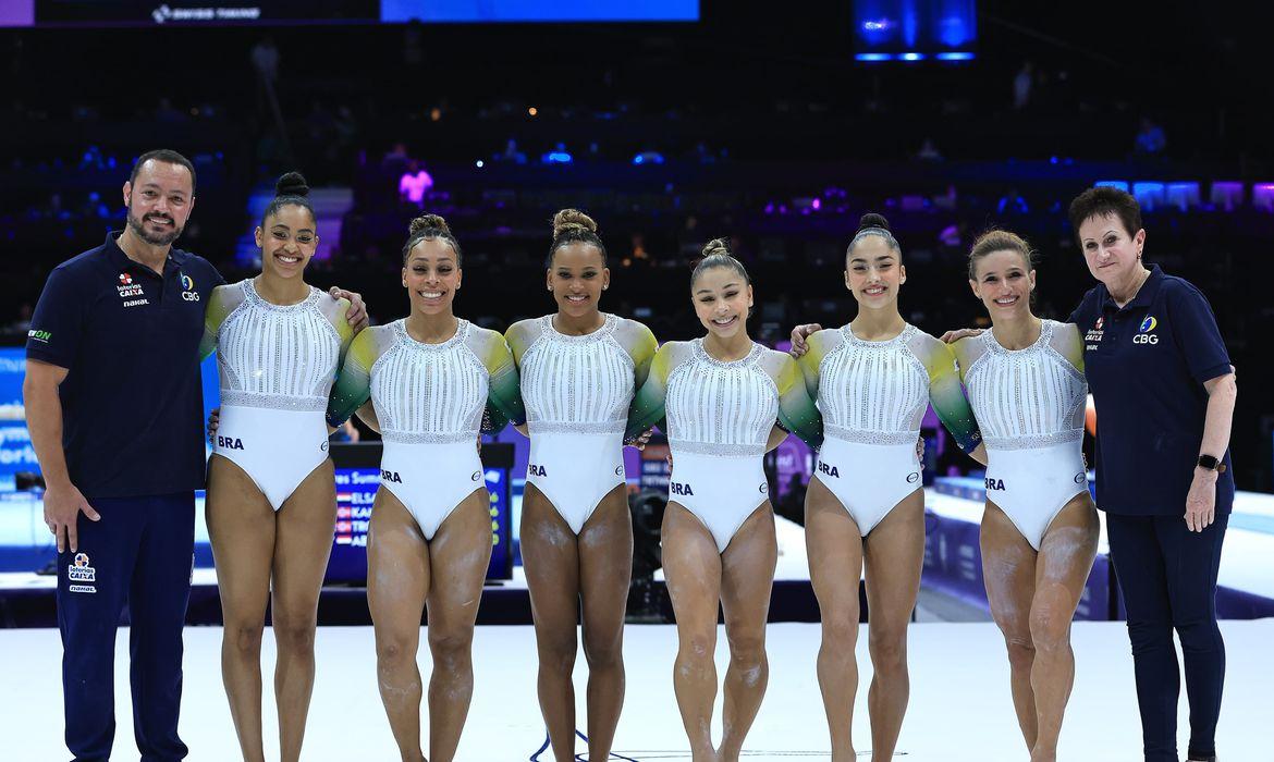 Ginástica artística: seleção feminina confirma vaga nos Jogos de Paris