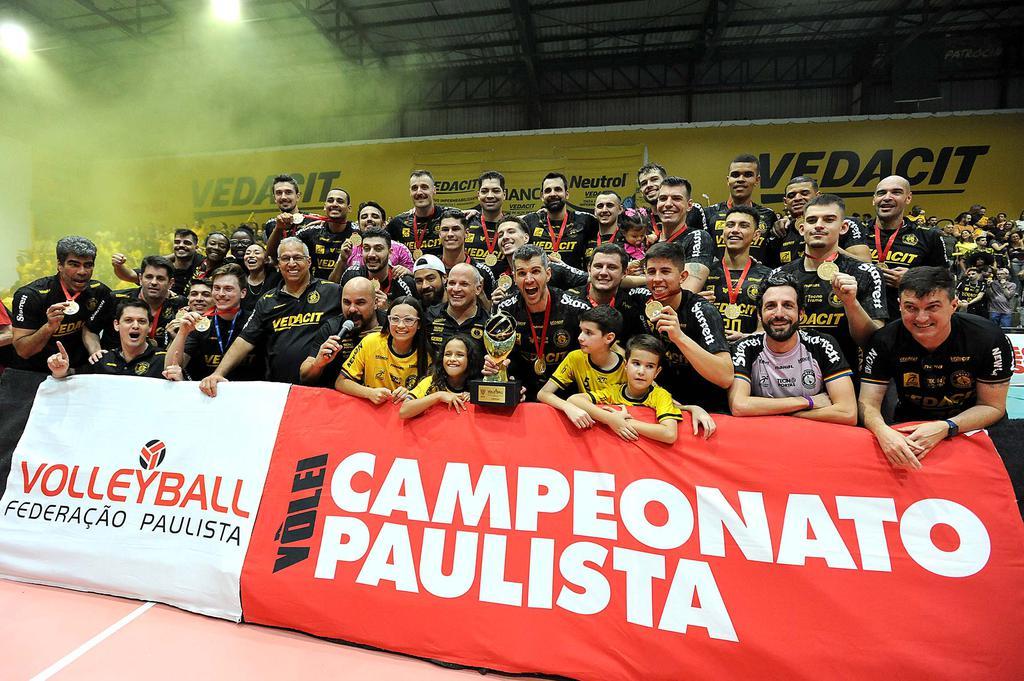 Vedacit Vôlei Guarulhos conquista o Campeonato Paulista Masculino de 2023