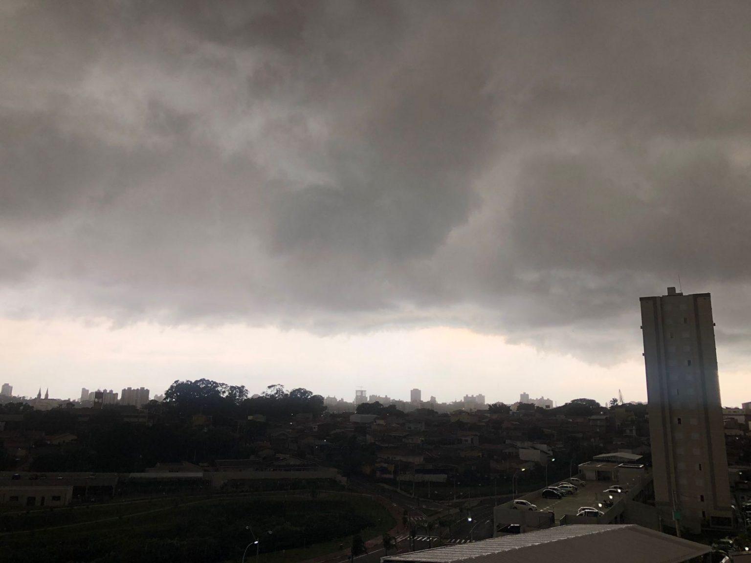 Chuva ameniza onda de calor na região