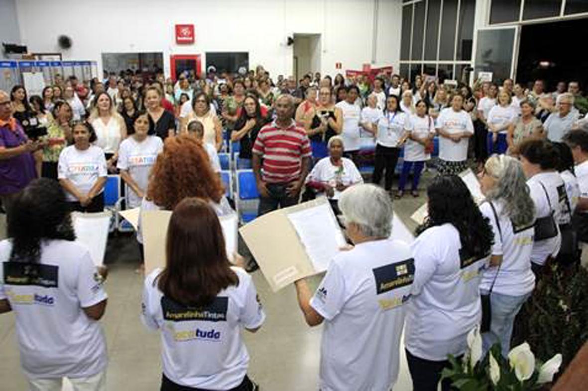 Emoção marca abertura da exposição de trabalhos da EJA 2023