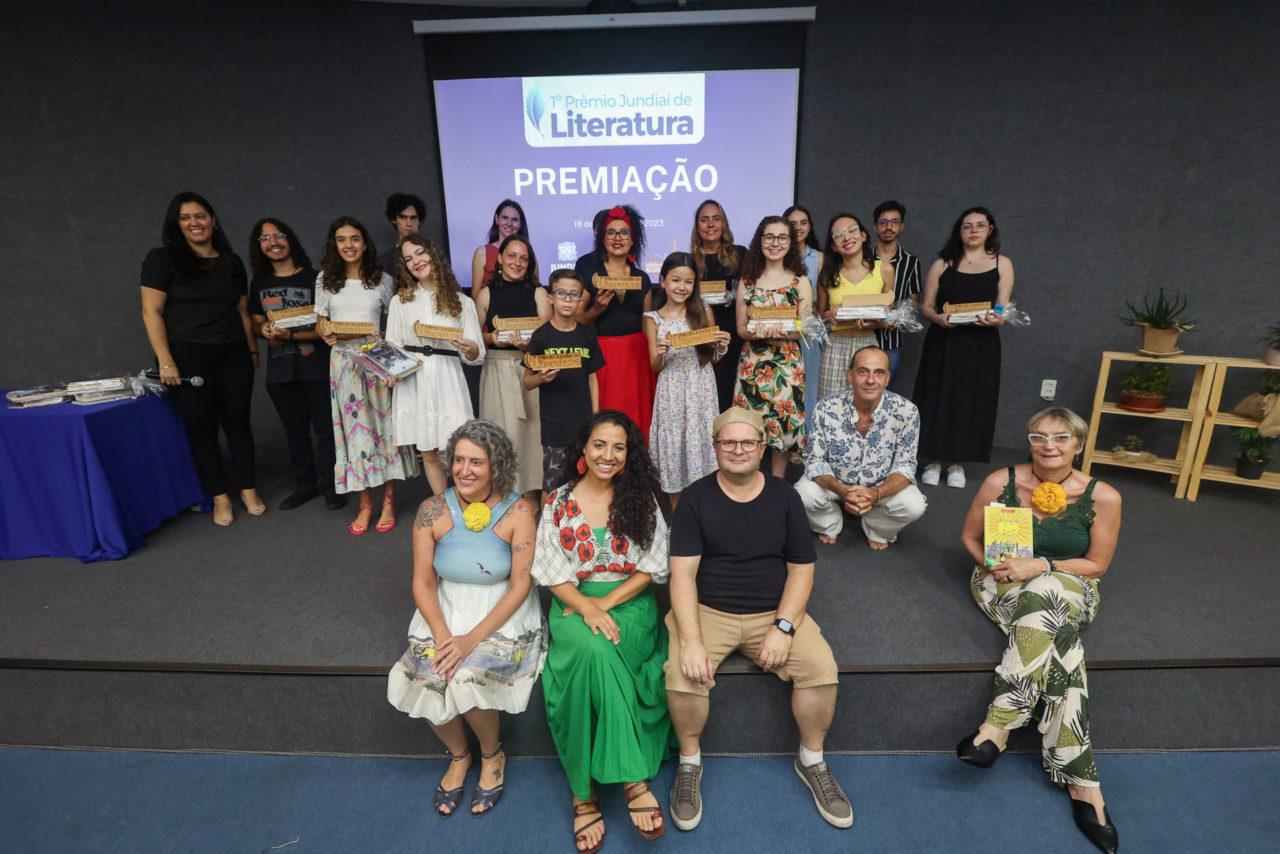 Escritores são premiados no 1º Prêmio Jundiaí de Literatura