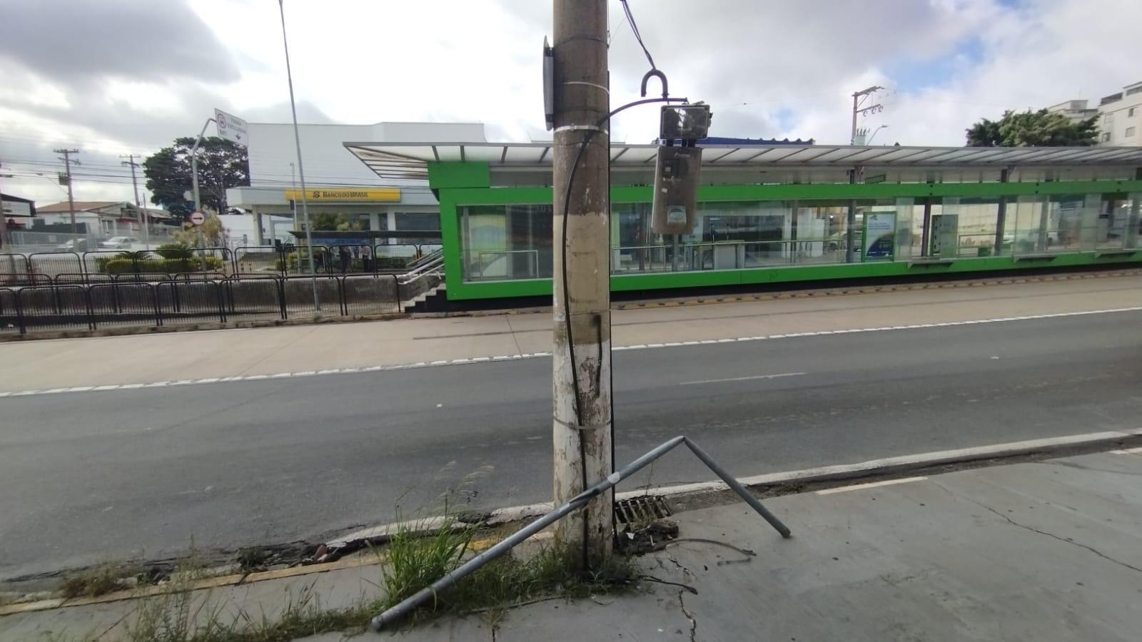 Furto de fiação afeta funcionamento da Estação BRT Parque Industrial em Campinas
