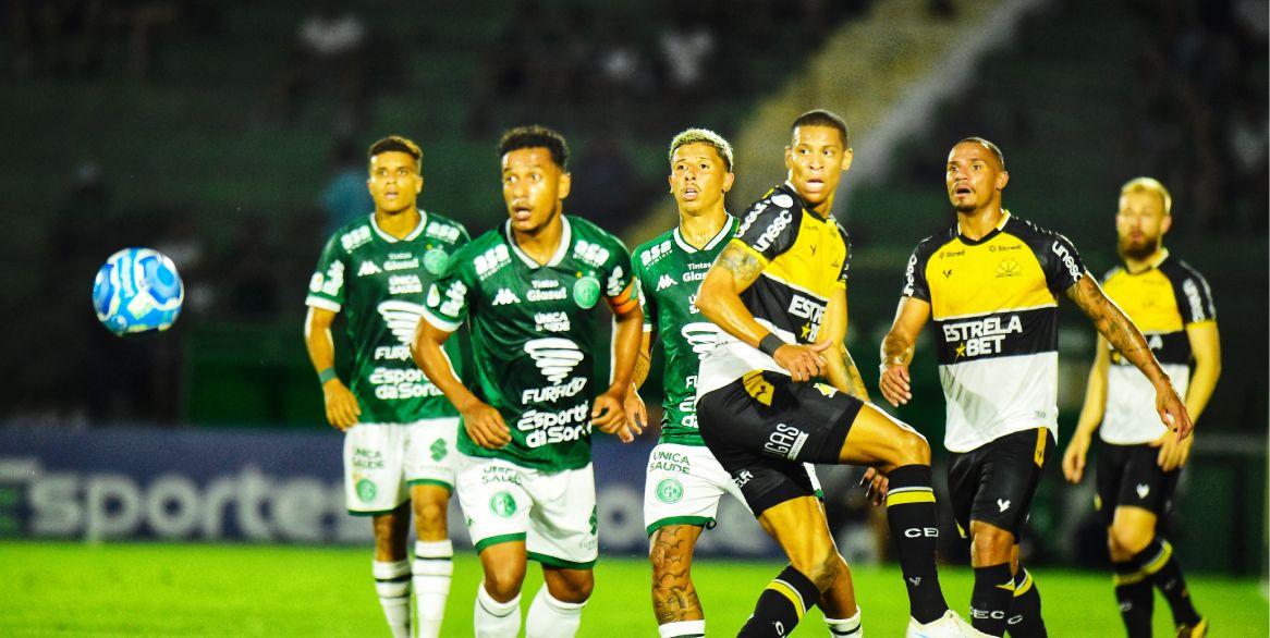Guarani busca o empate contra o Criciúma e mantém chances de acesso