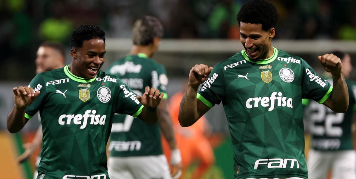  Palmeiras goleia América-MG por 4 a 0 e abre vantagem na liderança 