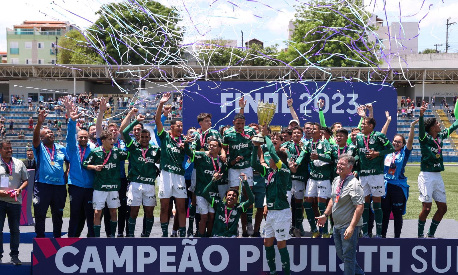 Sub-15: Palmeiras perde para o Corinthians, mas é campeão pela 4ª vez seguida