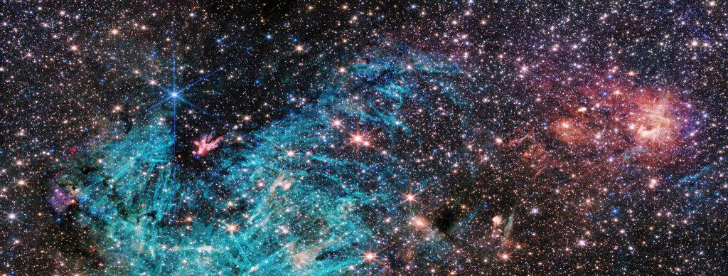 Webb da NASA revela novos recursos no coração da Via Láctea