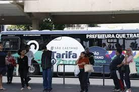 Em um mês de gratuidade, São Caetano do Sul dobra usuários de ônibus
