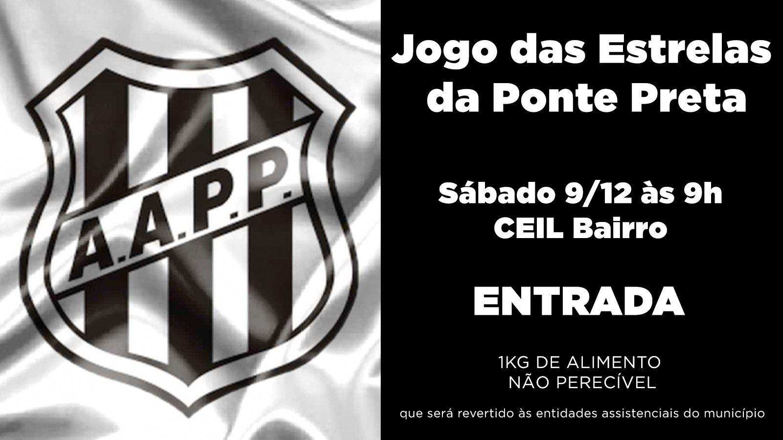 Louveira recebe Master da Ponte Preta em jogo beneficente neste sábado