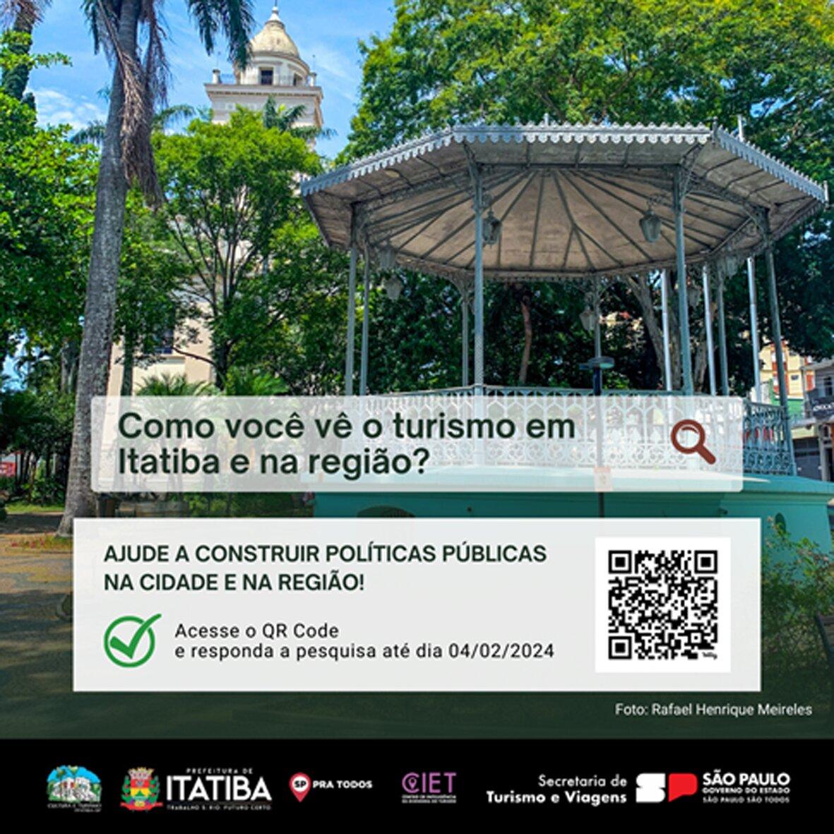 População já pode responder Pesquisa Online de Percepção do Turismo