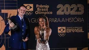 Prêmio Brasil Olímpico coroa Rebeca Andrade e Marcus D'Almeida