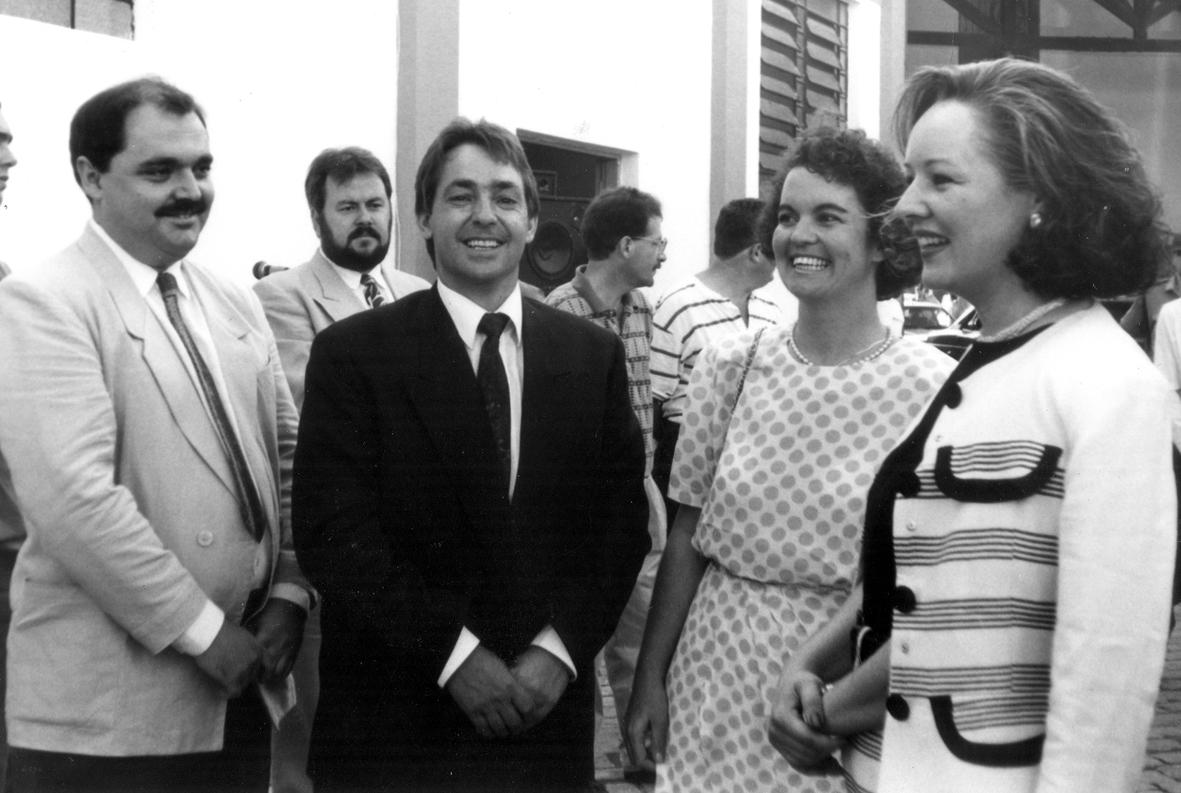 Inauguração do Centro de Convivência Ângela Lygia Parodi Scavone 1993
