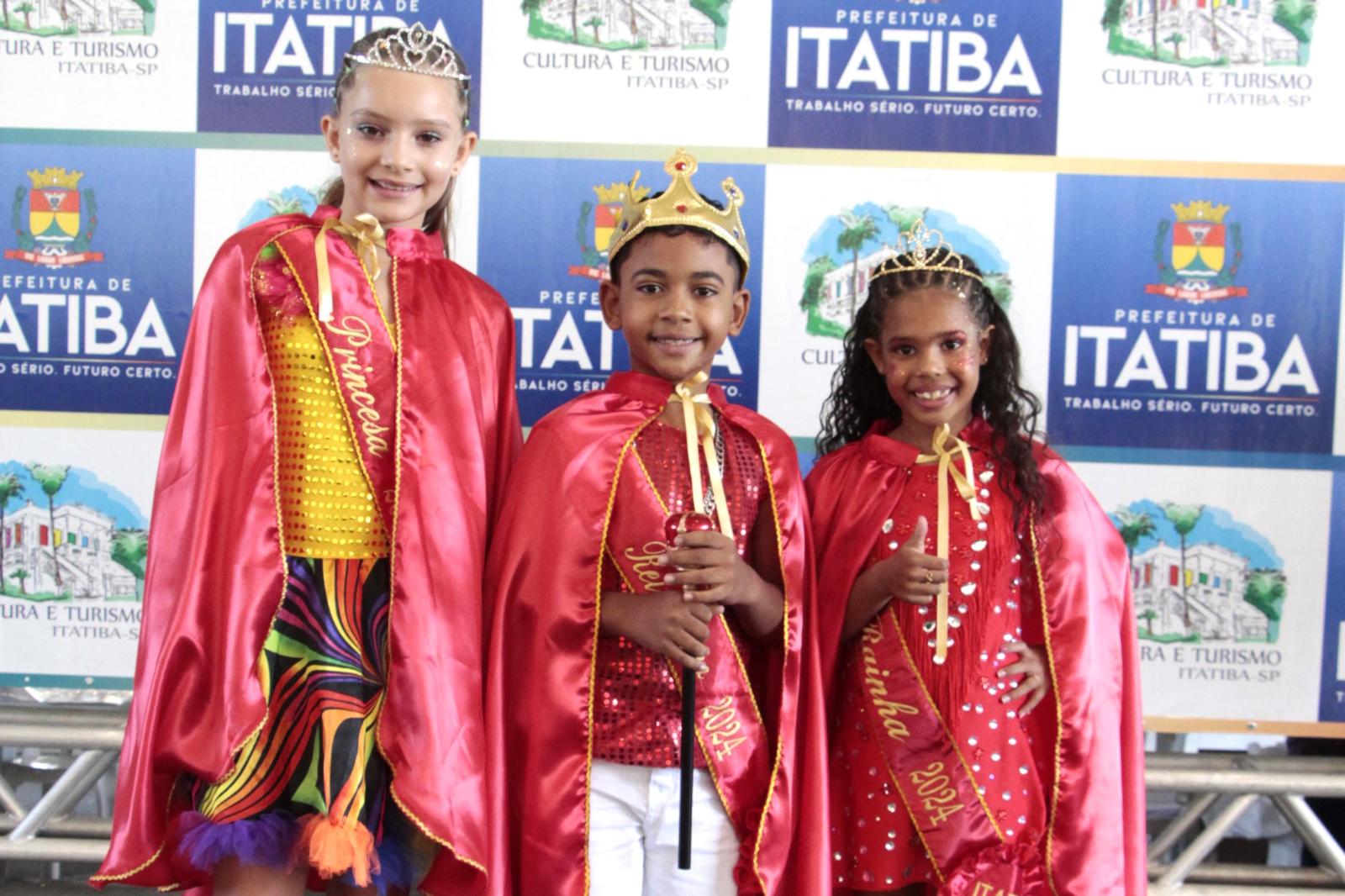 Eleitas as três cortes do Carnaval 2024 da Prefeitura de Itatiba