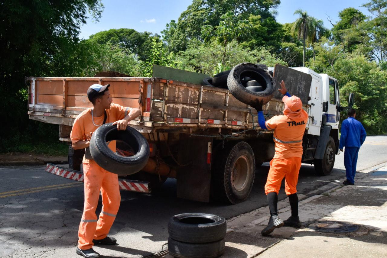 Força-tarefa contra a dengue recolhe 10 toneladas de inservíveis em Jundiaí