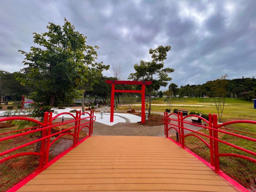 Transformações no Lago do Taboão: Inauguração da ponte japonesa e jardim oriental encanta Bragança Paulista