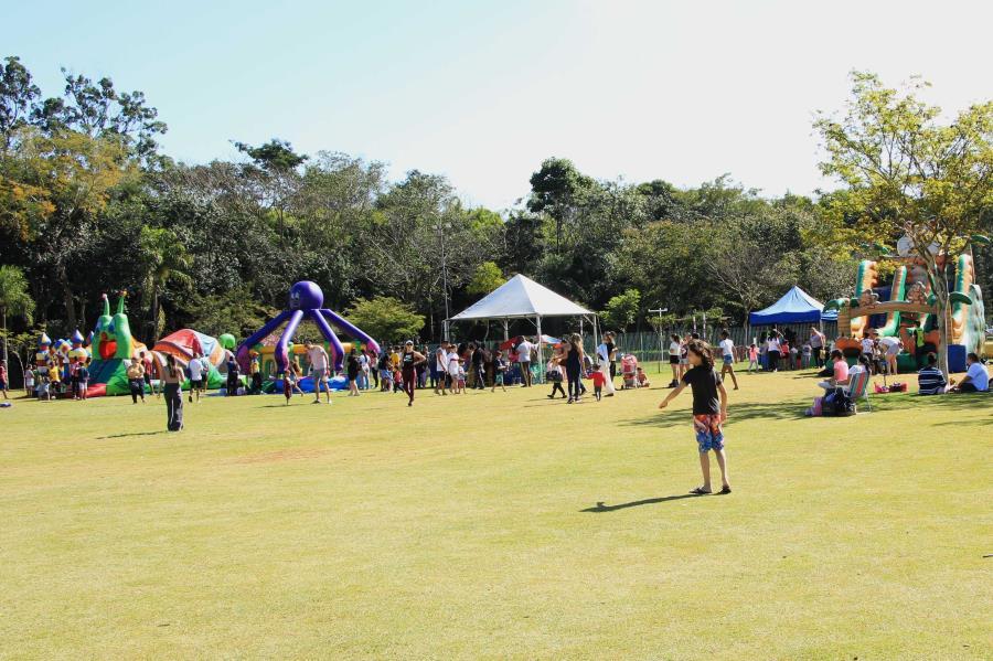 Férias no Parque: visitantes poderão contar com brinquedos infláveis gratuitos