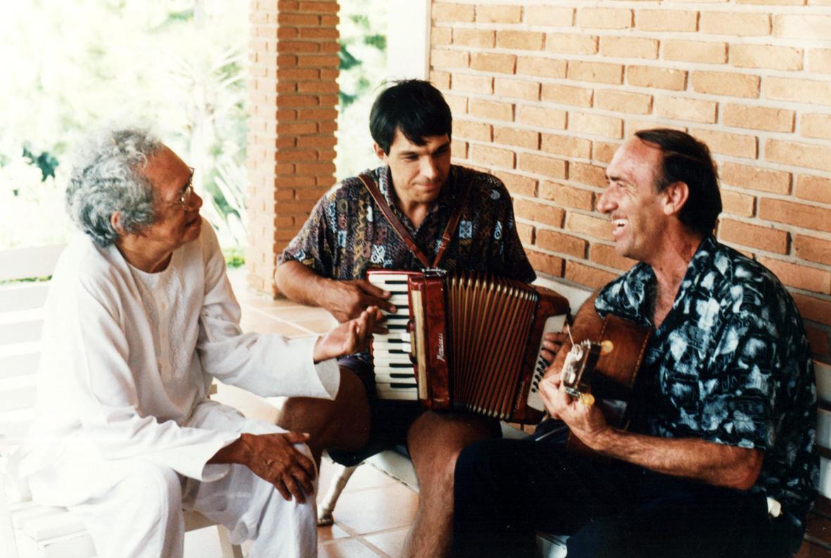 Encontro musical com Thiago de Mello - Itatiba - dec. 1990