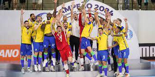 Brasil supera Argentina e conquista Copa América de futsal