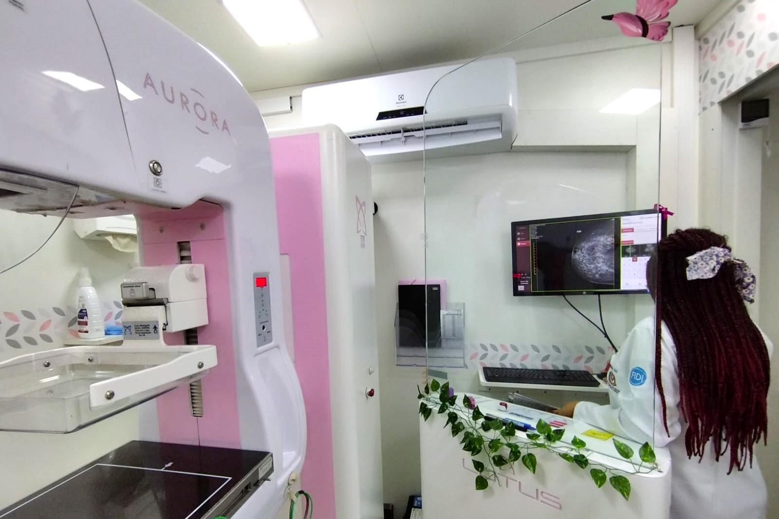 Carreta da Mamografia: Durante 11 dias em Itatiba foram realizados exames de forma gratuita