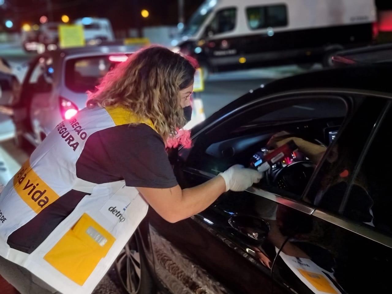 Detran-SP registra aumento de mais de cem por cento nas abordagens de motoristas na Operação Direção Segura Integrada